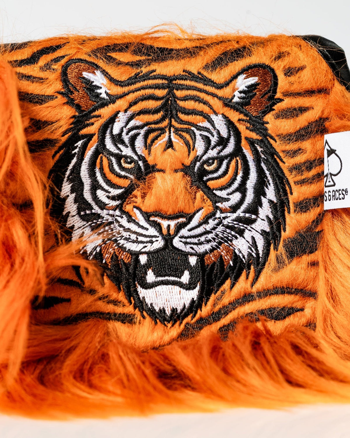 Tiger - Mallet Putter Cover - Black Girl Golf
