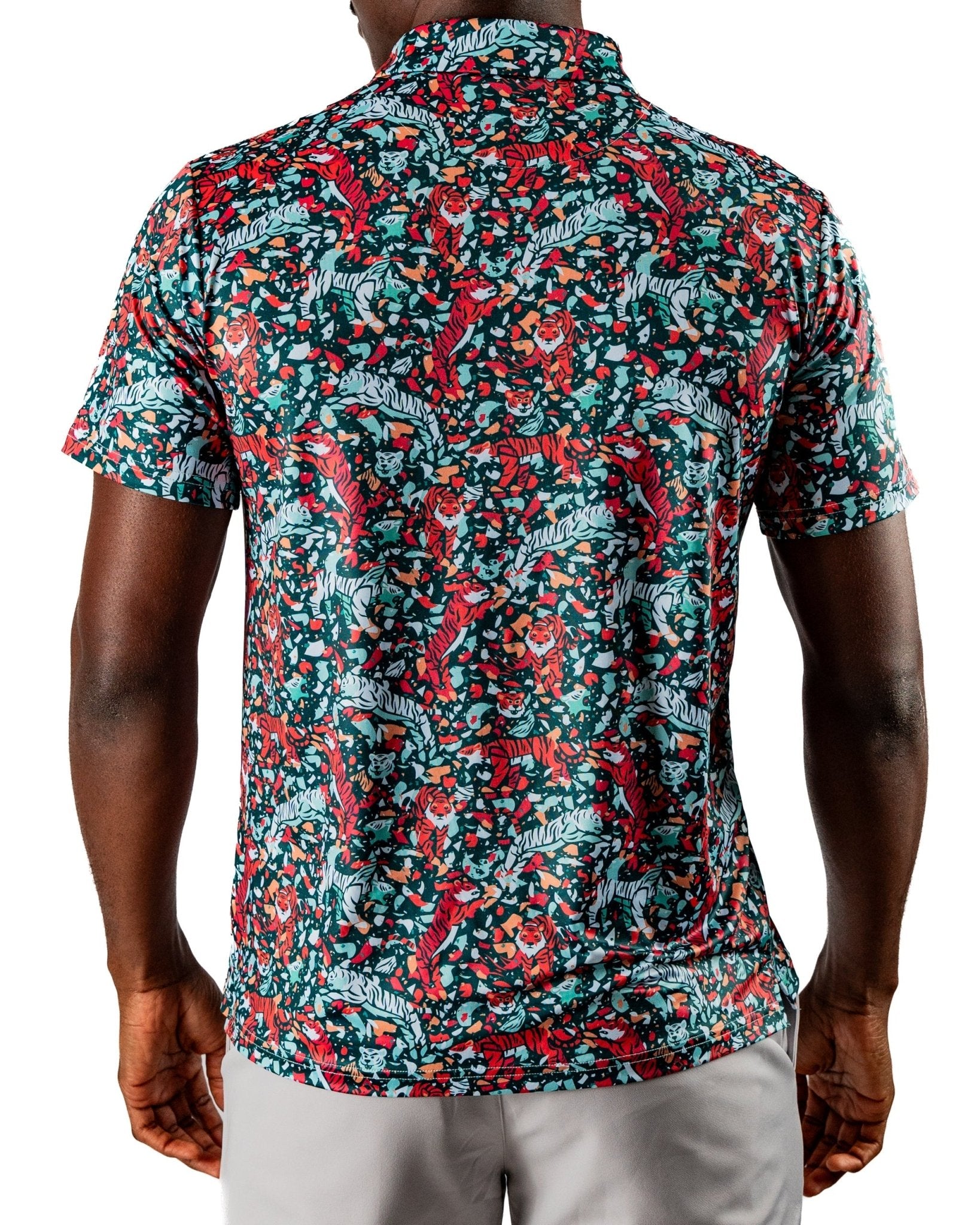 Tiger Shatter Teal - Black Girl Golf