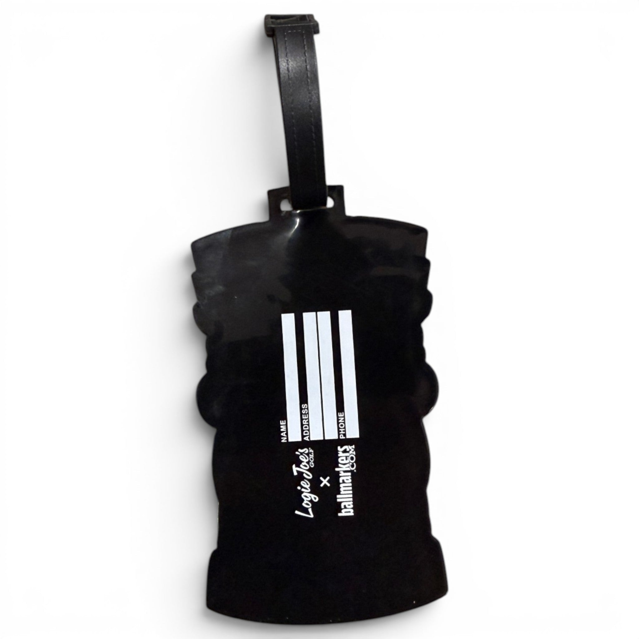 Tiki Totem Clip-On Tag | Multi-Use Bag Tag, Travel Tag, Golf Accessory - Black Girl Golf
