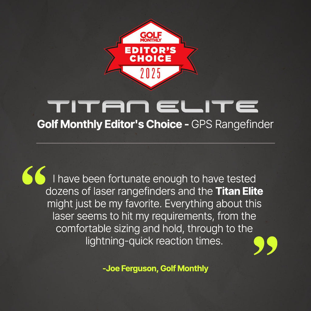 Titan Elite Rangefinder - Black Girl Golf