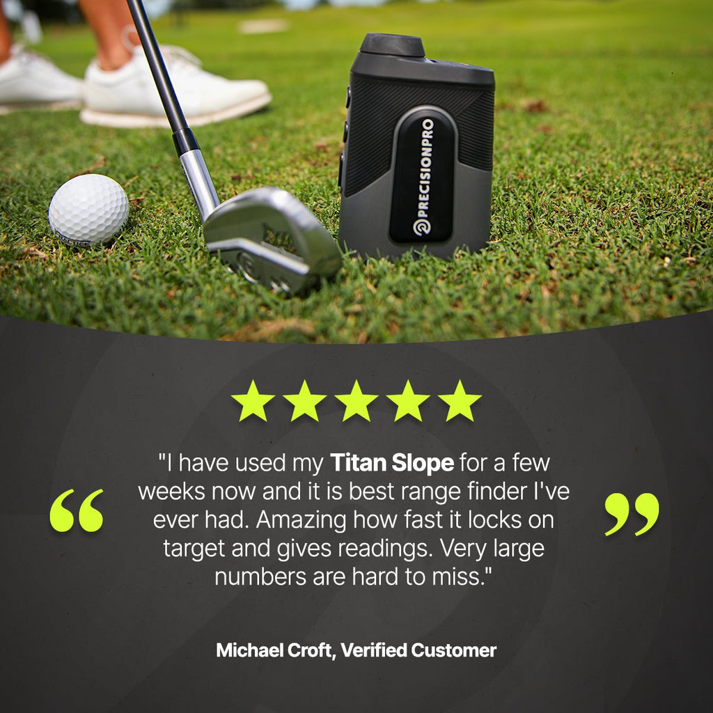 Titan Slope Rangefinder - Team USA - Black Girl Golf
