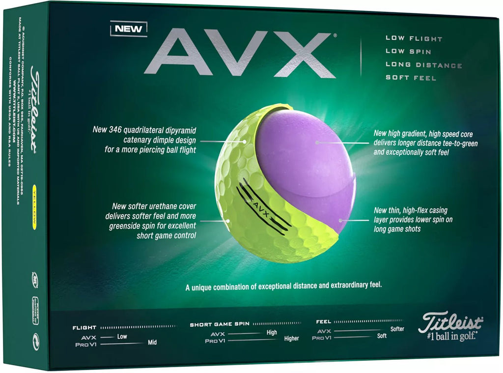 Titleist 2024 AVX Golf Balls - Black Girl Golf