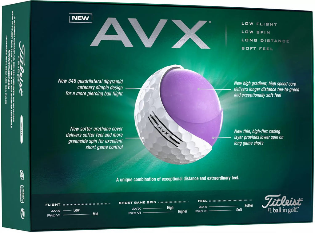 Titleist 2024 AVX Golf Balls - Black Girl Golf