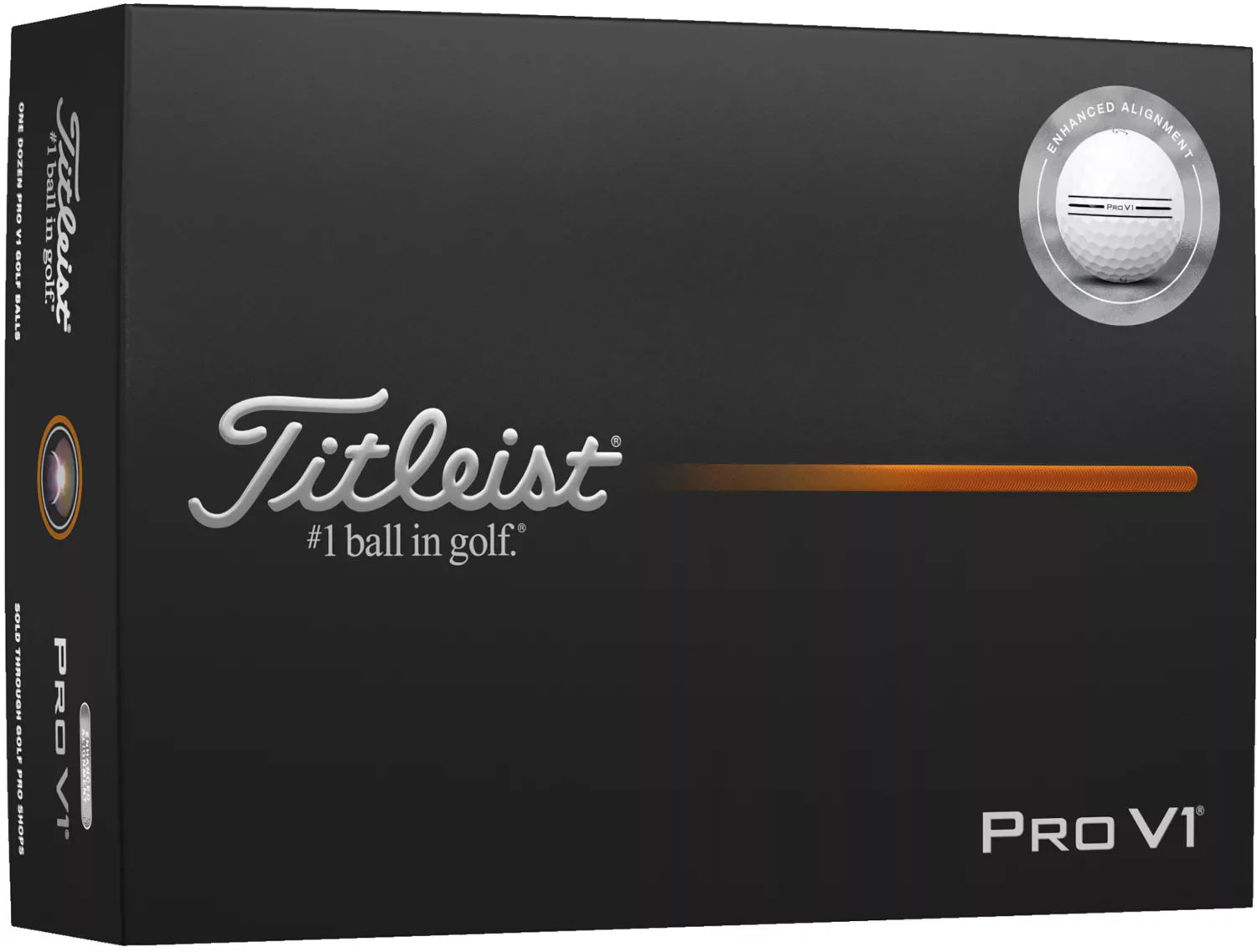 Titleist 2026 Pro V1 Enhanced Alignment Golf Balls - Black Girl Golf