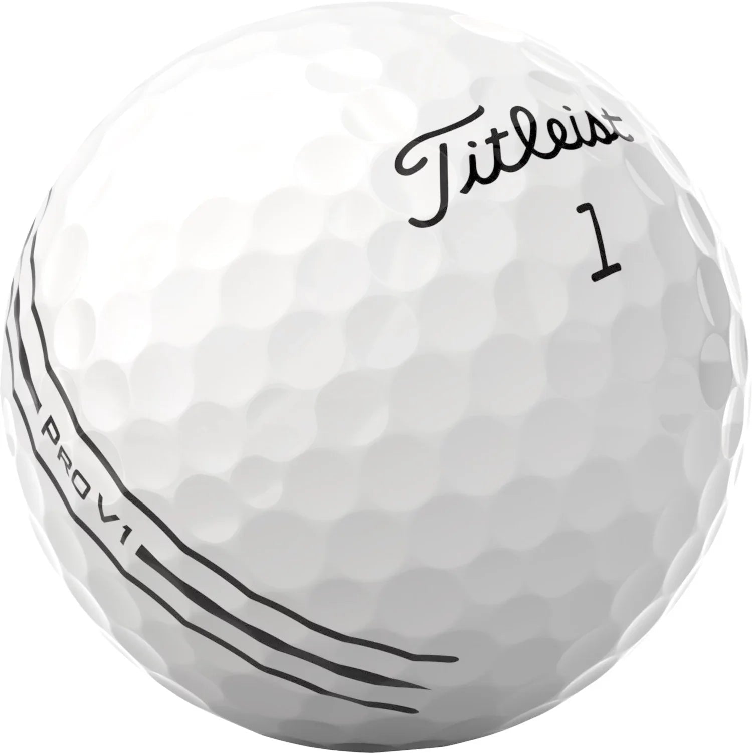 Titleist 2026 Pro V1 Enhanced Alignment Golf Balls - Black Girl Golf
