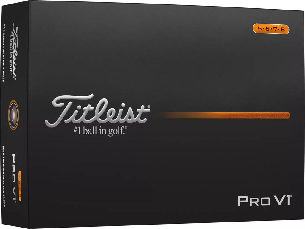 Titleist 2026 Pro V1 High Number Golf Balls - Black Girl Golf