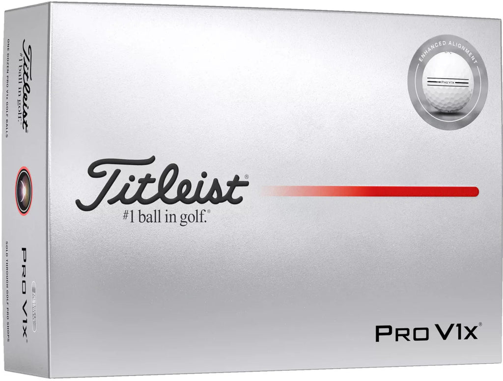Titleist 2026 Pro V1x Enhanced Alignment Golf Balls - Black Girl Golf
