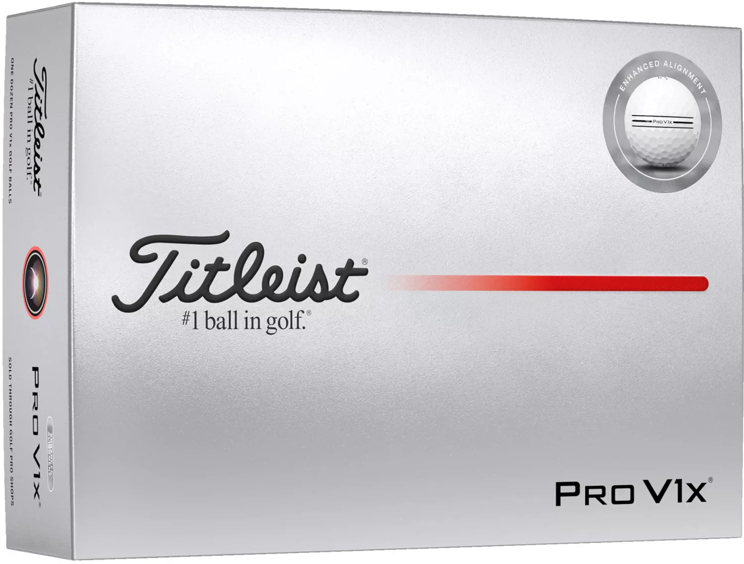 Titleist 2026 Pro V1x Enhanced Alignment Golf Balls - Black Girl Golf