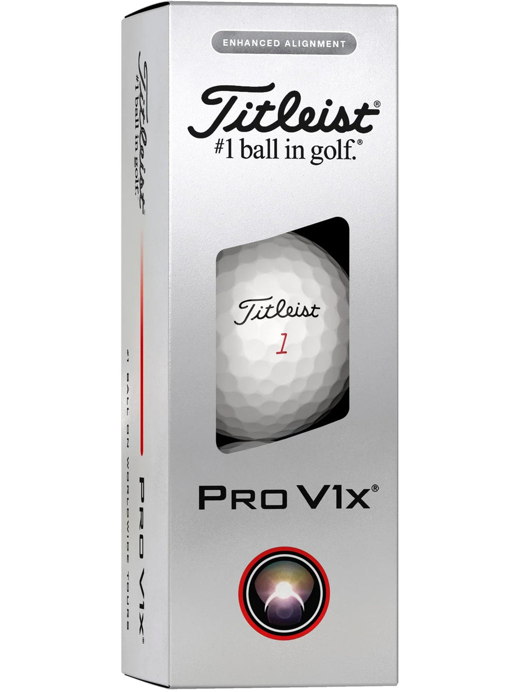 Titleist 2026 Pro V1x Enhanced Alignment Golf Balls - Black Girl Golf