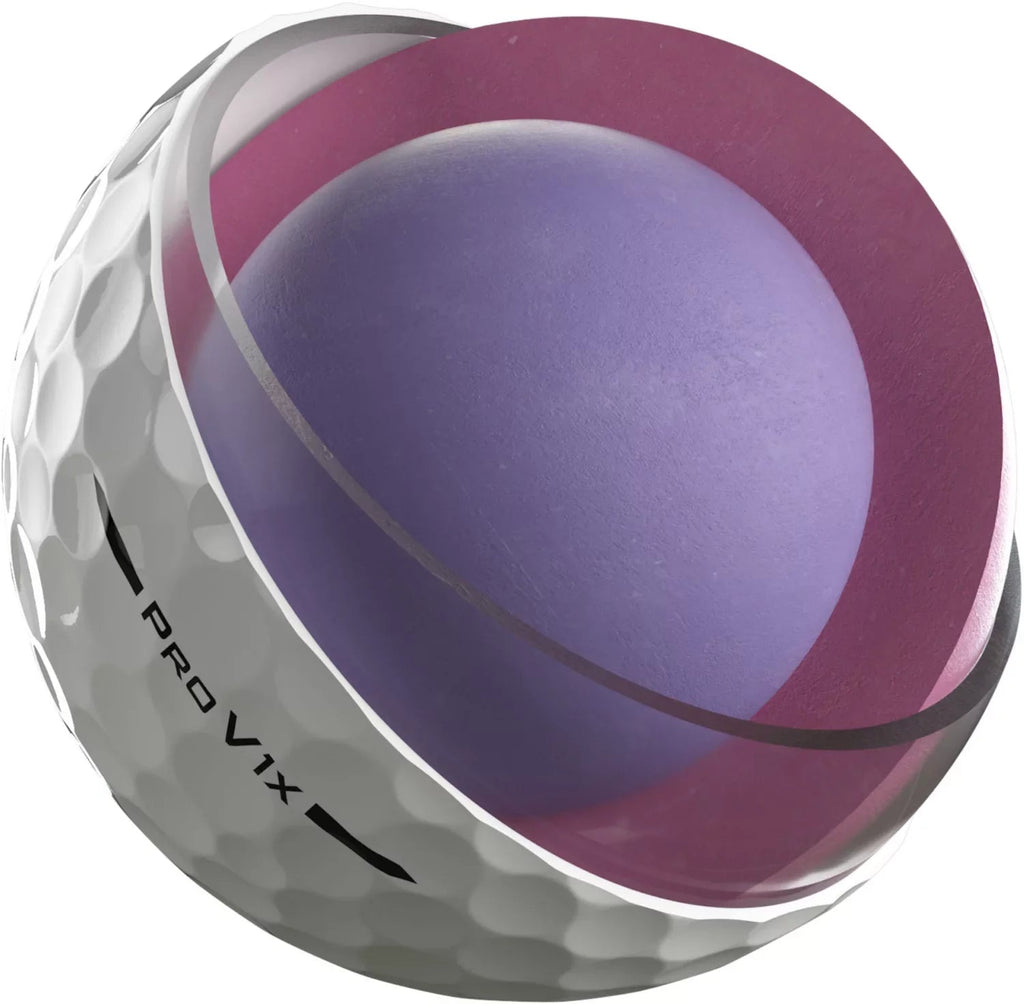 Titleist 2026 Pro V1x Enhanced Alignment Golf Balls - Black Girl Golf