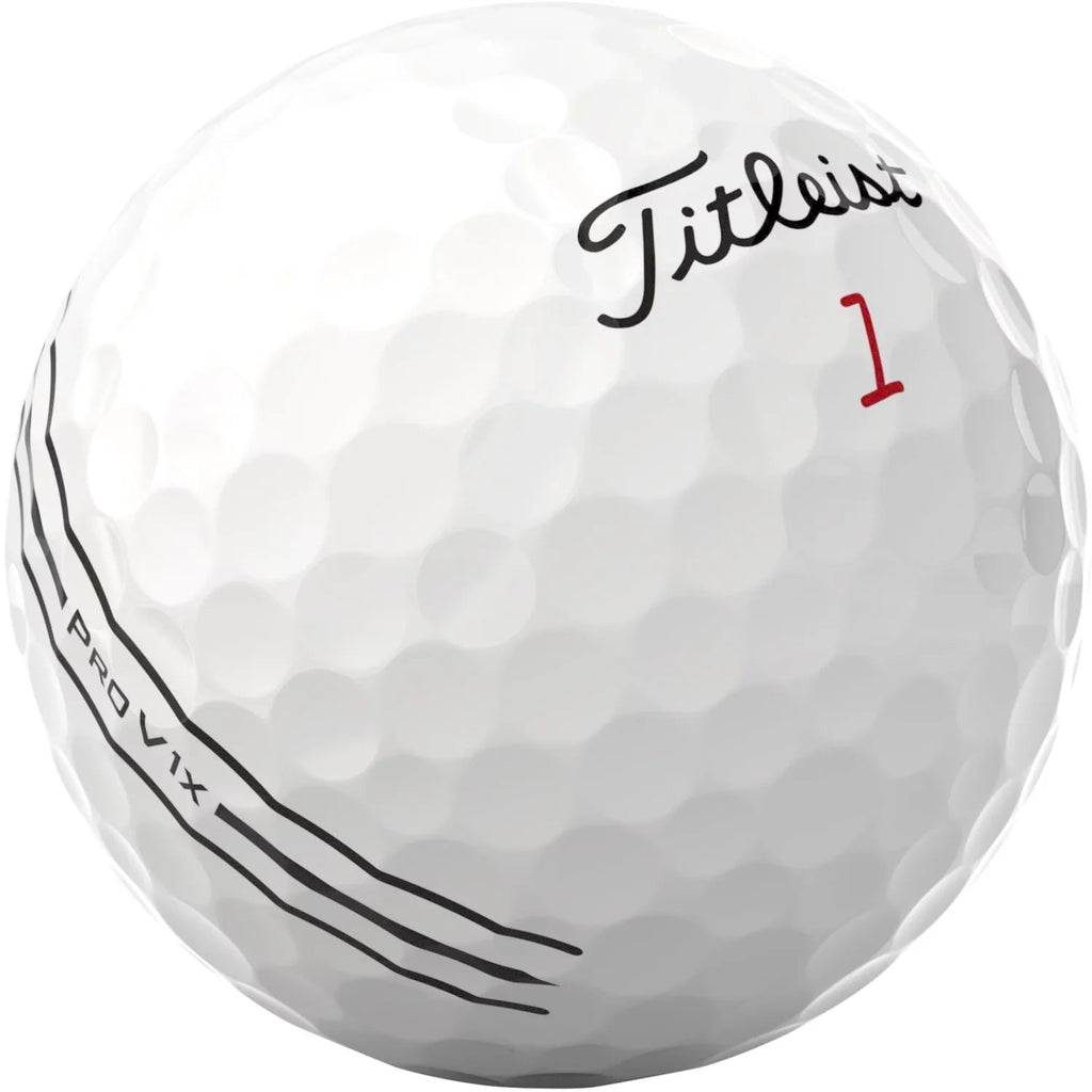 Titleist 2026 Pro V1x Enhanced Alignment Golf Balls - Black Girl Golf