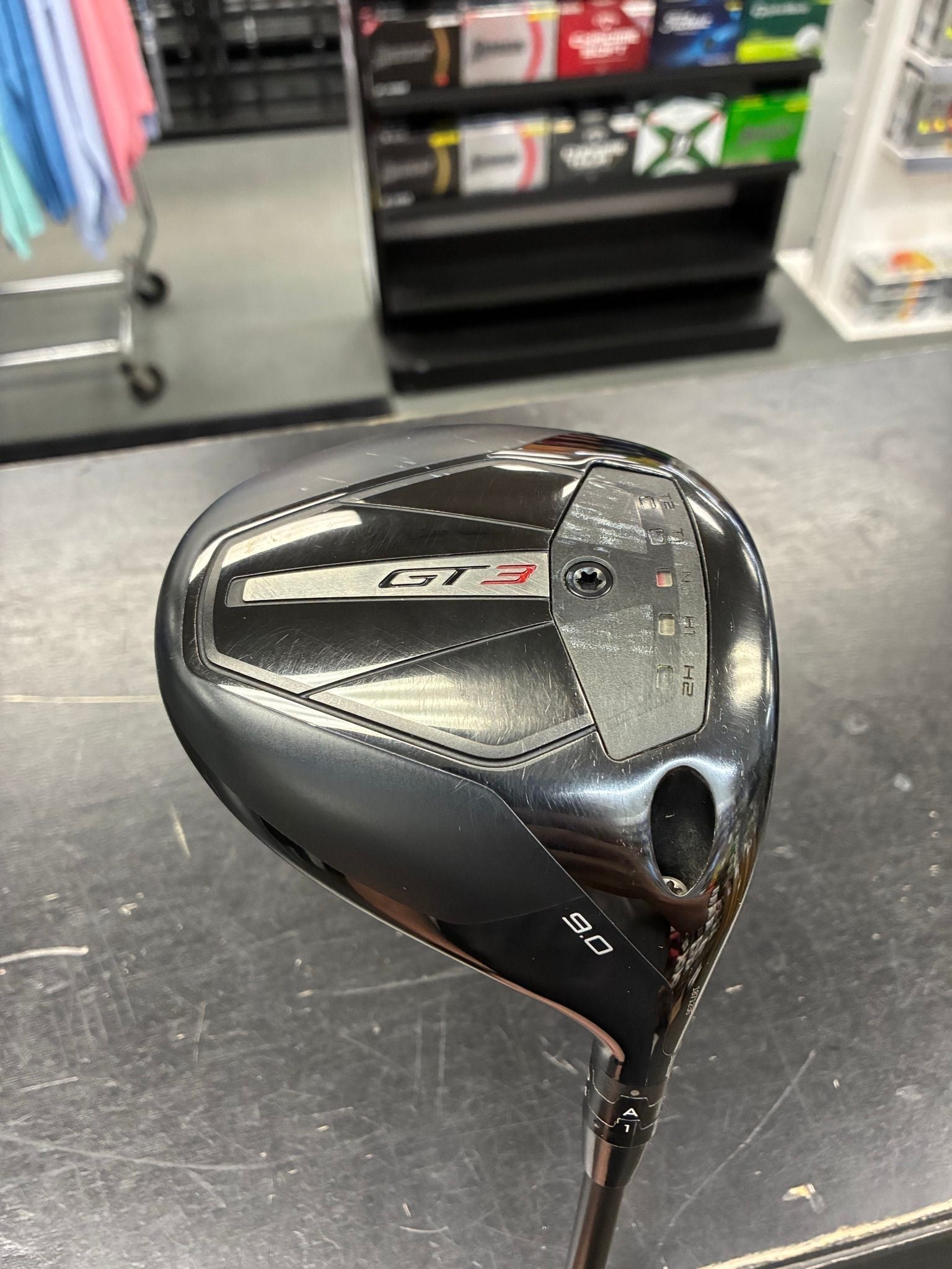 Titleist GT3 Driver Right Hand 9.0° X-Stiff Flex (Used) - Black Girl Golf