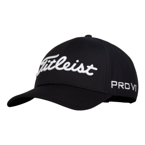 Titleist Men's Tour Performance Golf Hat - Black Girl Golf