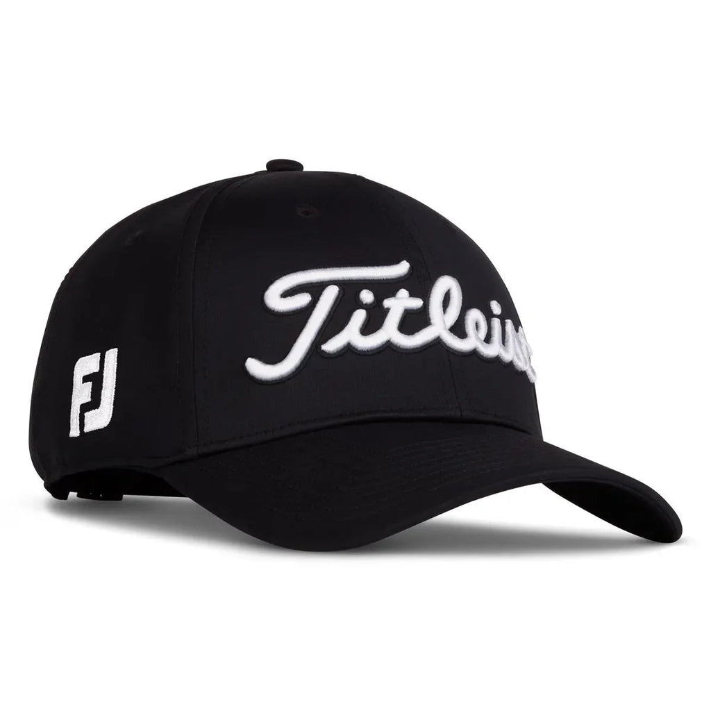 Titleist Men's Tour Performance Golf Hat - Black Girl Golf