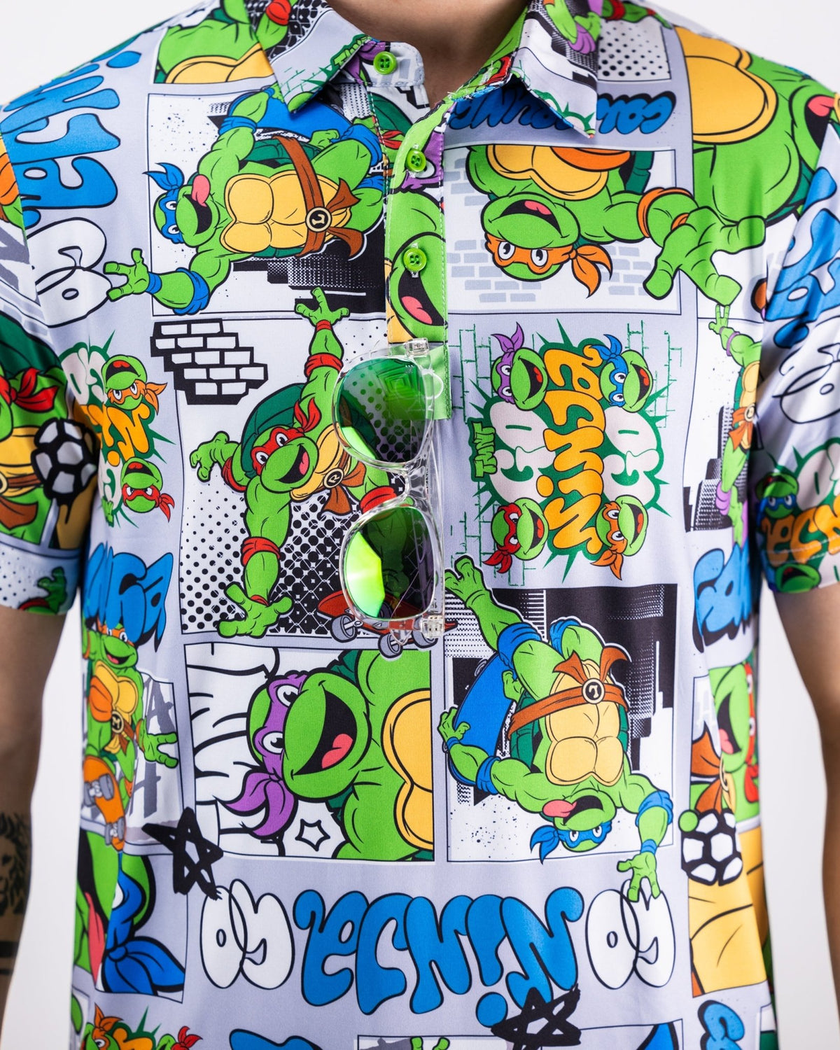 TMNT - Comic Strip - Black Girl Golf