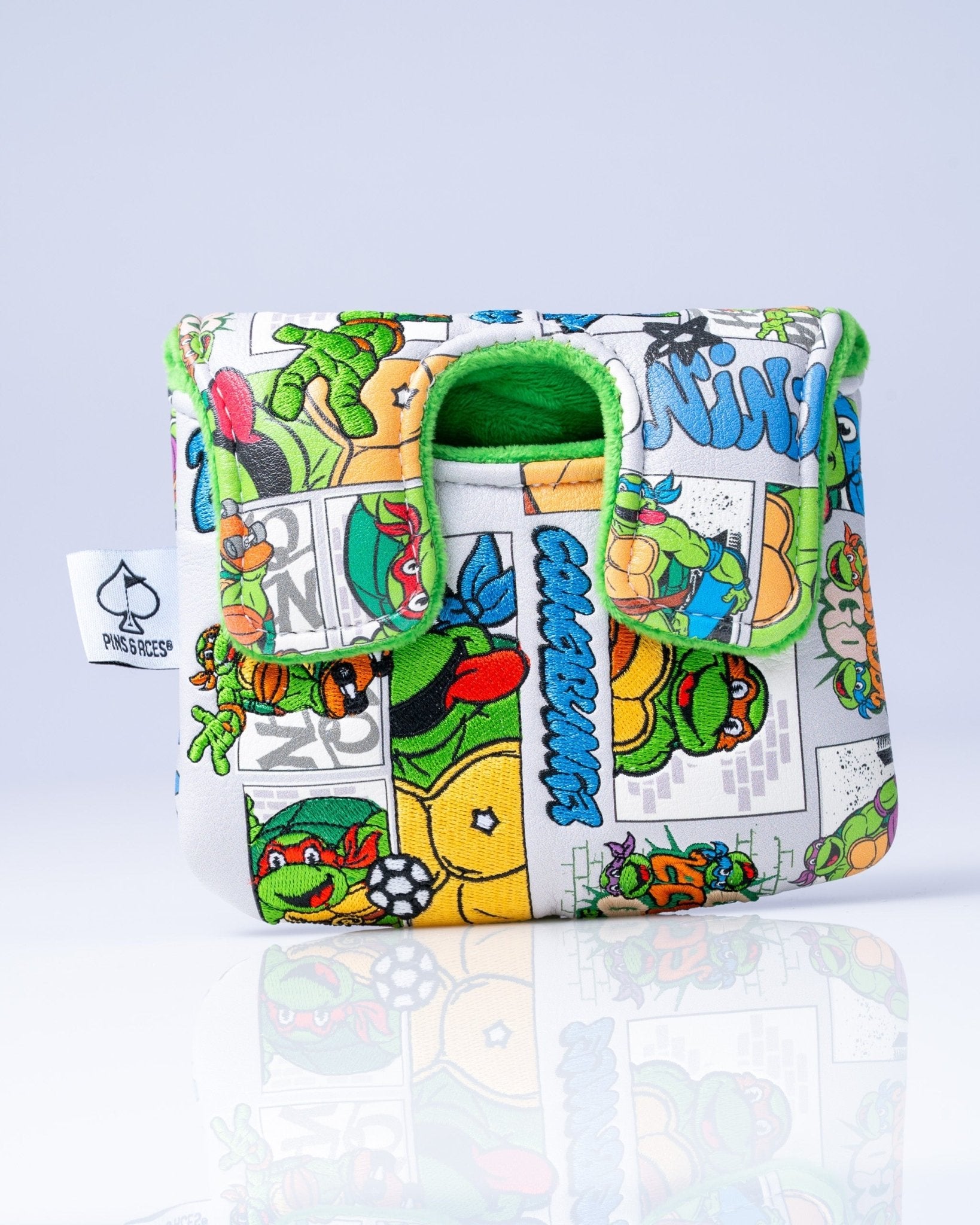 TMNT - Comics Center Shaft Mallet Putter Cover - Black Girl Golf