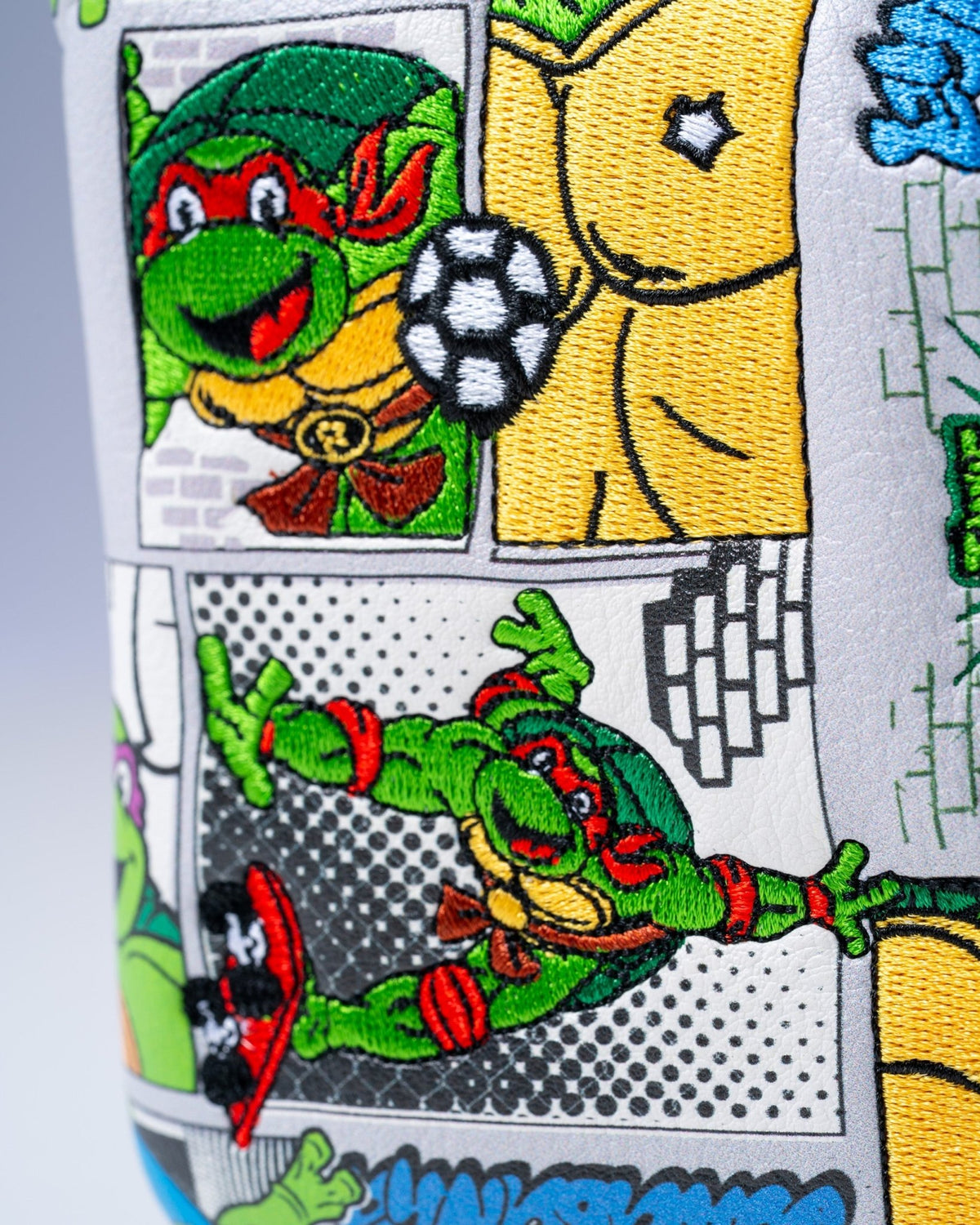 TMNT - Comics Center Shaft Mallet Putter Cover - Black Girl Golf