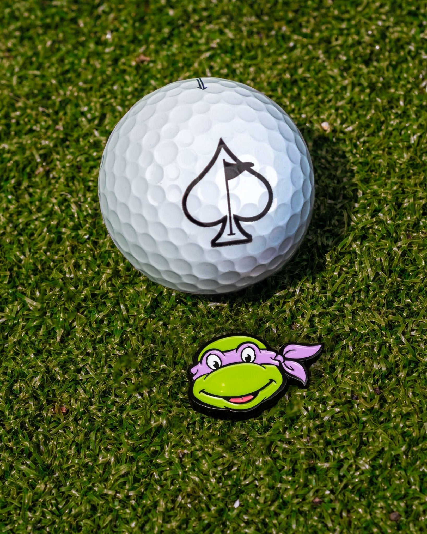 TMNT - Donatello Ball Marker - Black Girl Golf