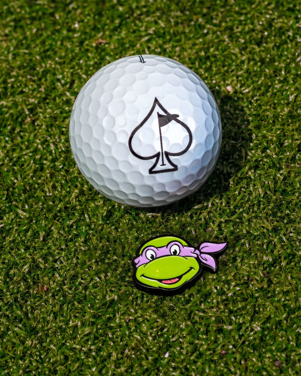 TMNT - Donatello Ball Marker - Black Girl Golf