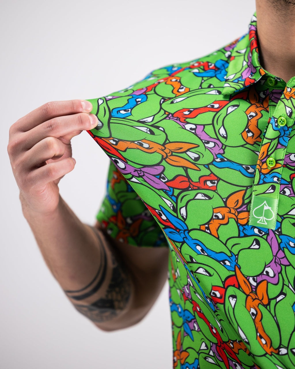 TMNT - Mean Green - Black Girl Golf