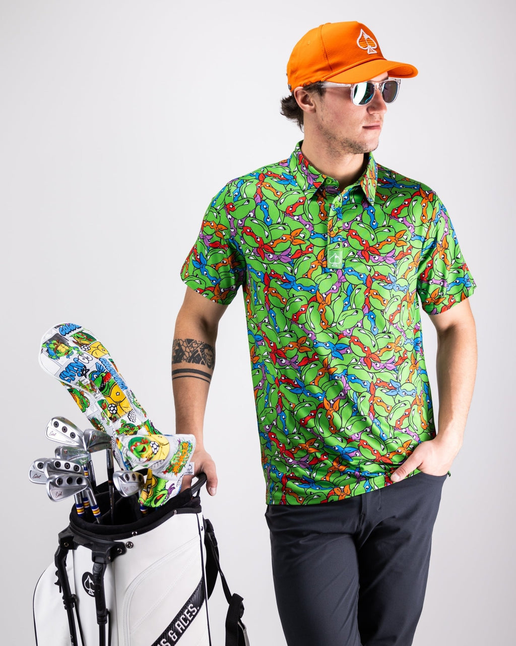 TMNT - Mean Green - Black Girl Golf