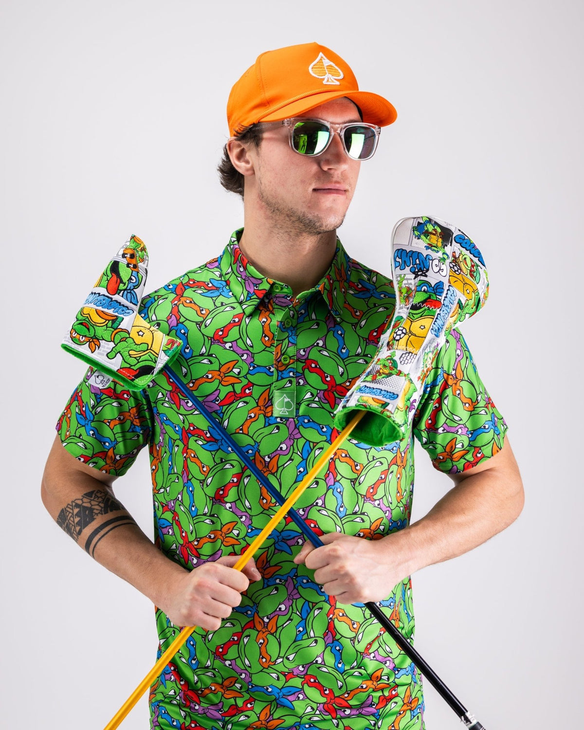 TMNT - Mean Green - Black Girl Golf