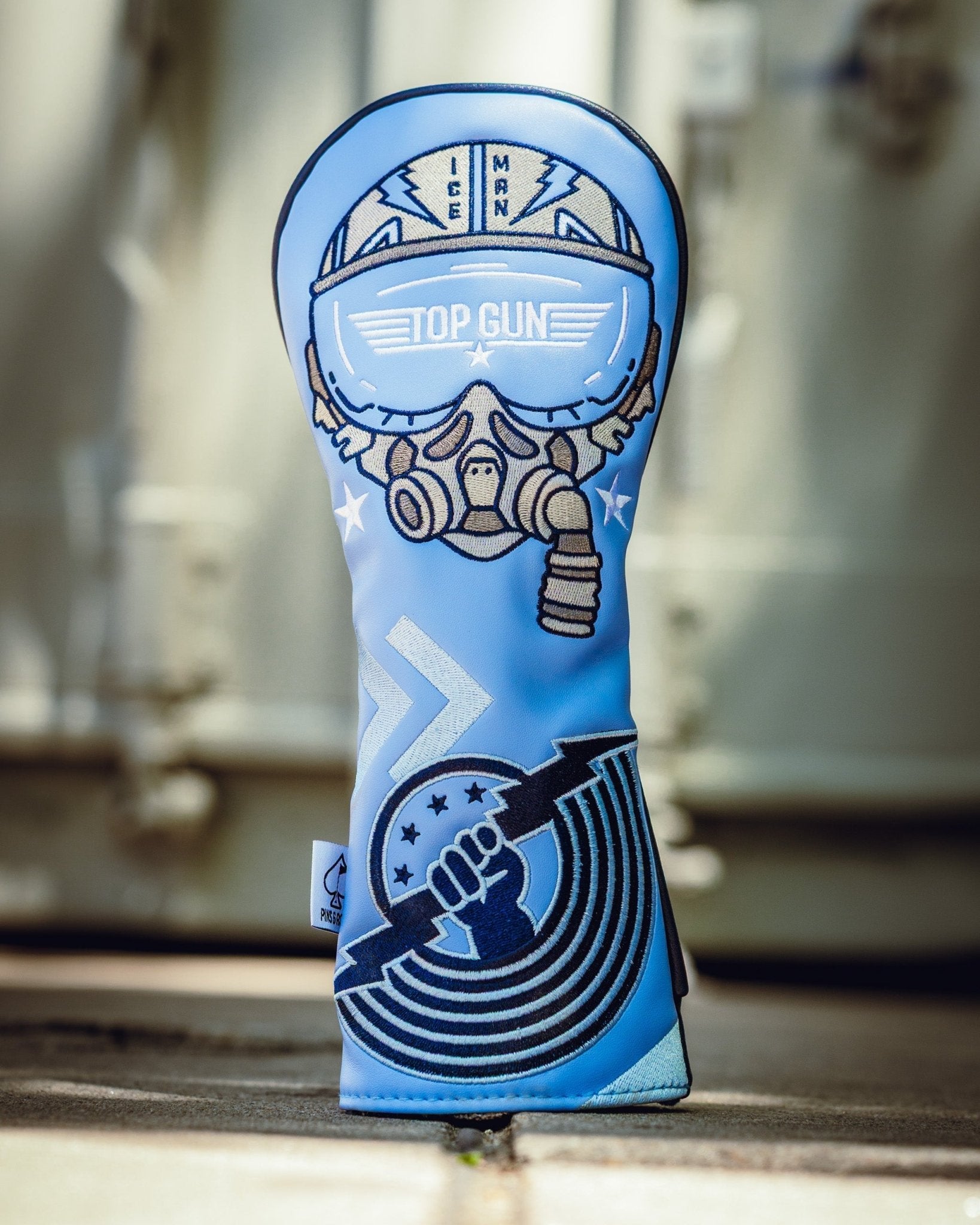 Top Gun - Ice Man Fairway Headcover - Black Girl Golf