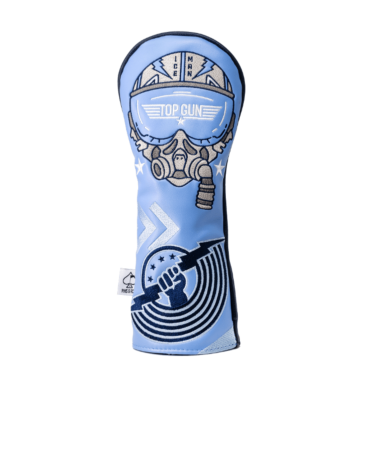 Top Gun - Ice Man Fairway Headcover - Black Girl Golf