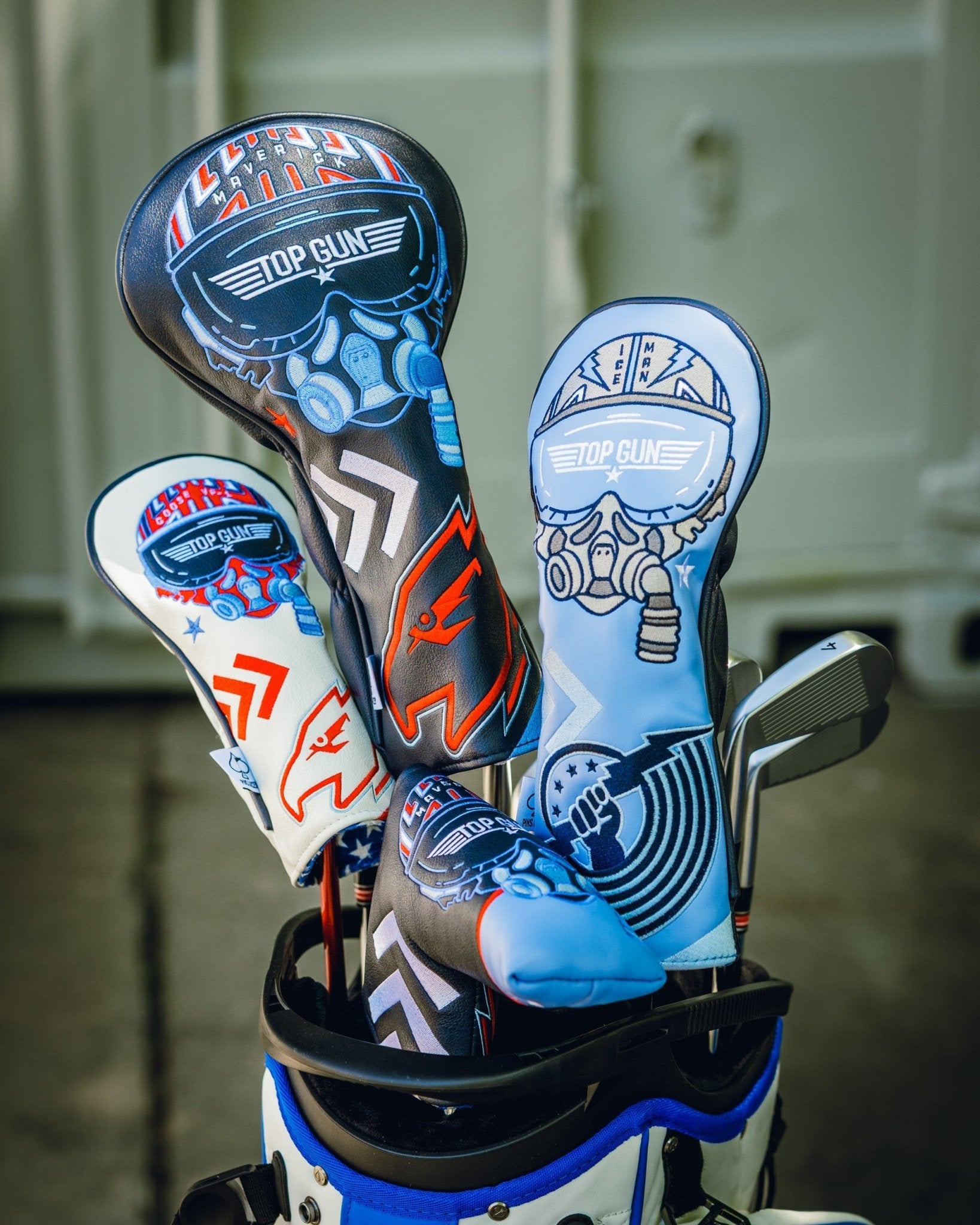 Top Gun - Maverick Blade Headcover - Black Girl Golf