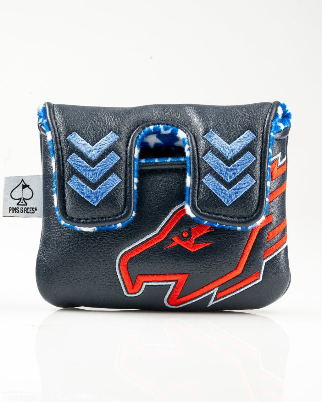 Top Gun - Maverick Center Shaft Mallet Putter Cover - Black Girl Golf