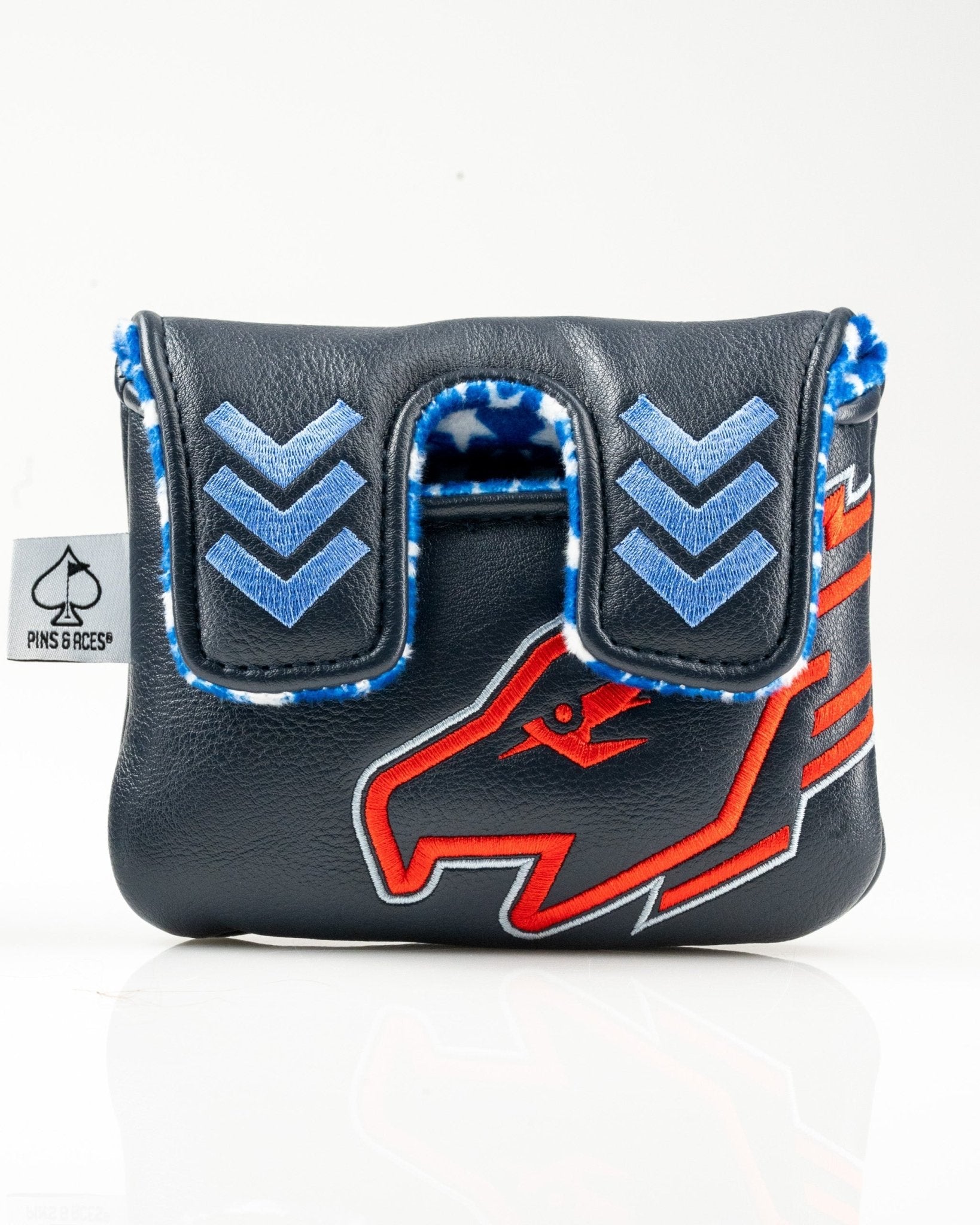 Top Gun - Maverick Center Shaft Mallet Putter Cover - Black Girl Golf