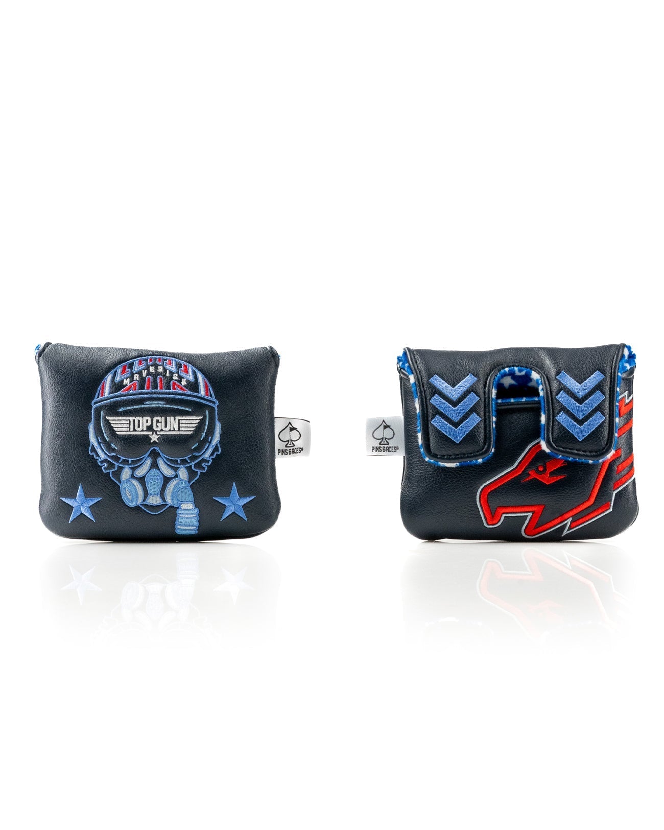 Top Gun - Maverick Center Shaft Mallet Putter Cover - Black Girl Golf