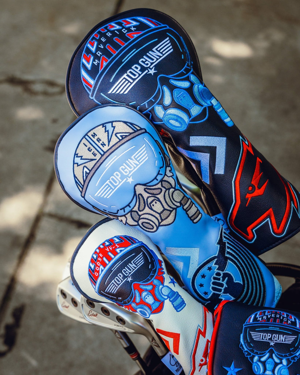 Top Gun - Maverick Driver Headcover - Black Girl Golf
