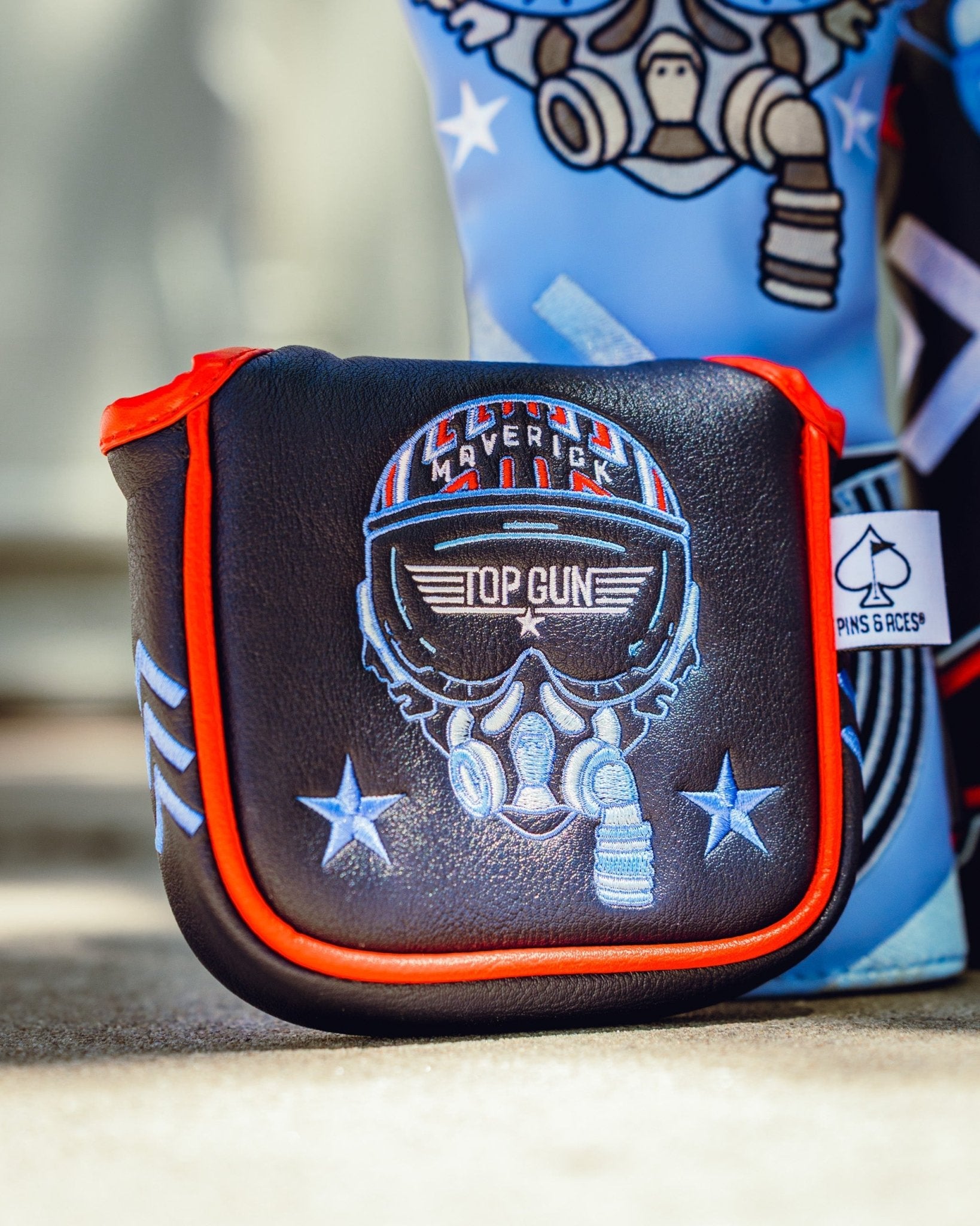 Top Gun - Maverick Mallet Headcover - Black Girl Golf