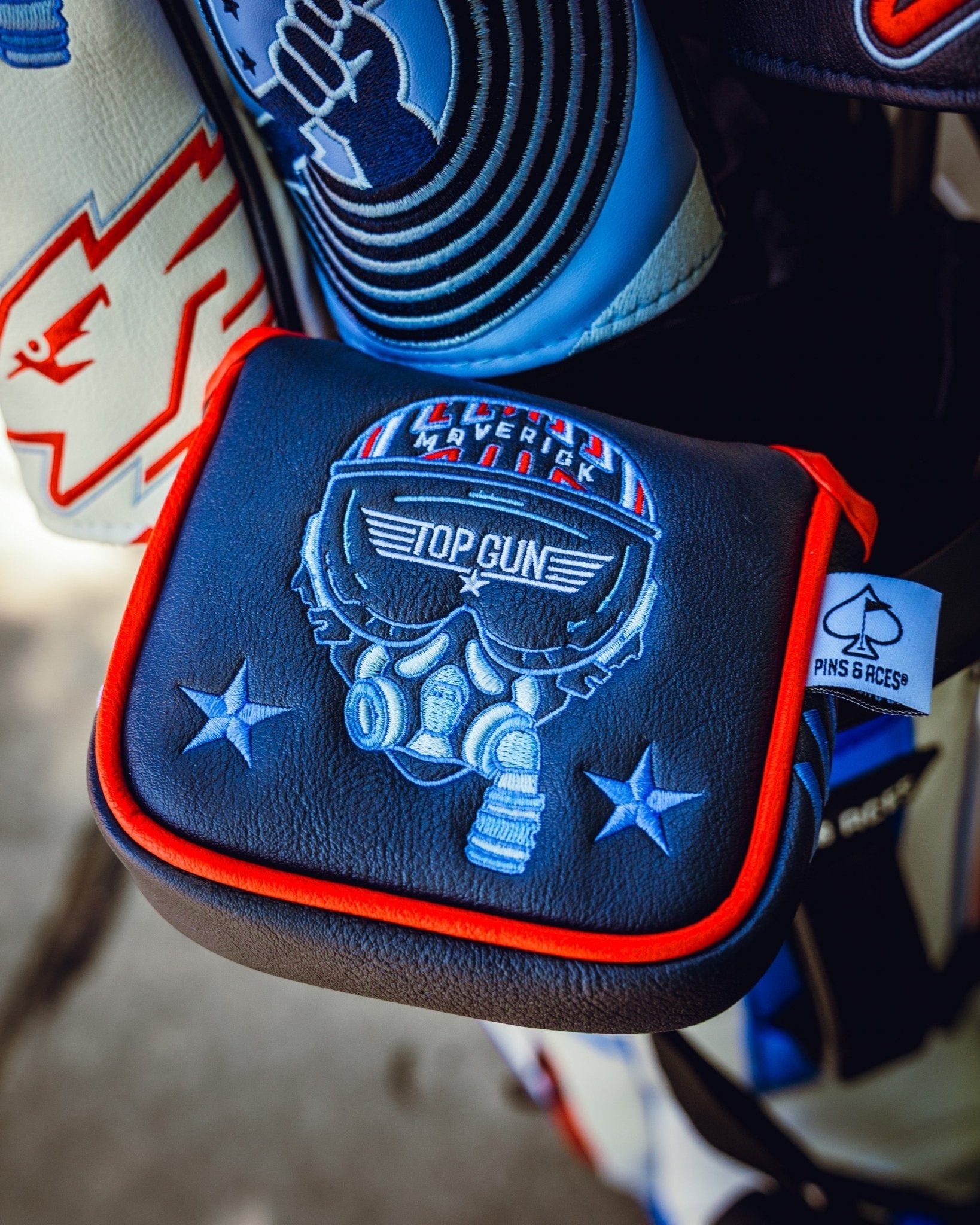 Top Gun - Maverick Mallet Headcover - Black Girl Golf