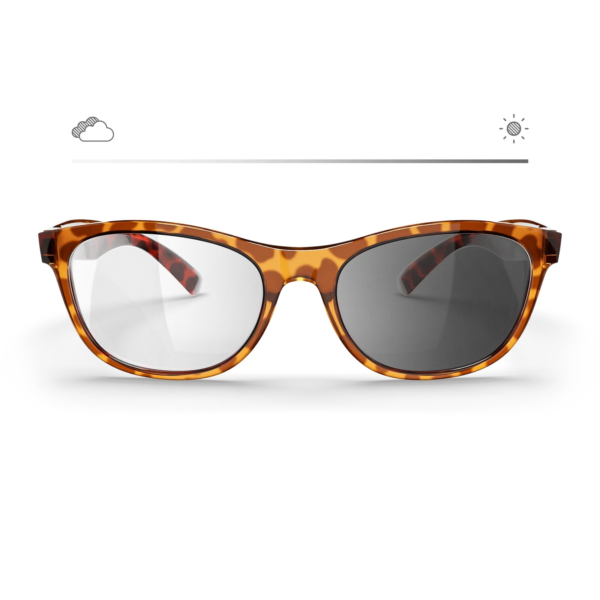 Tortoise Seafarer Prescription Transitions® XTRActive Polarized - Black Girl Golf