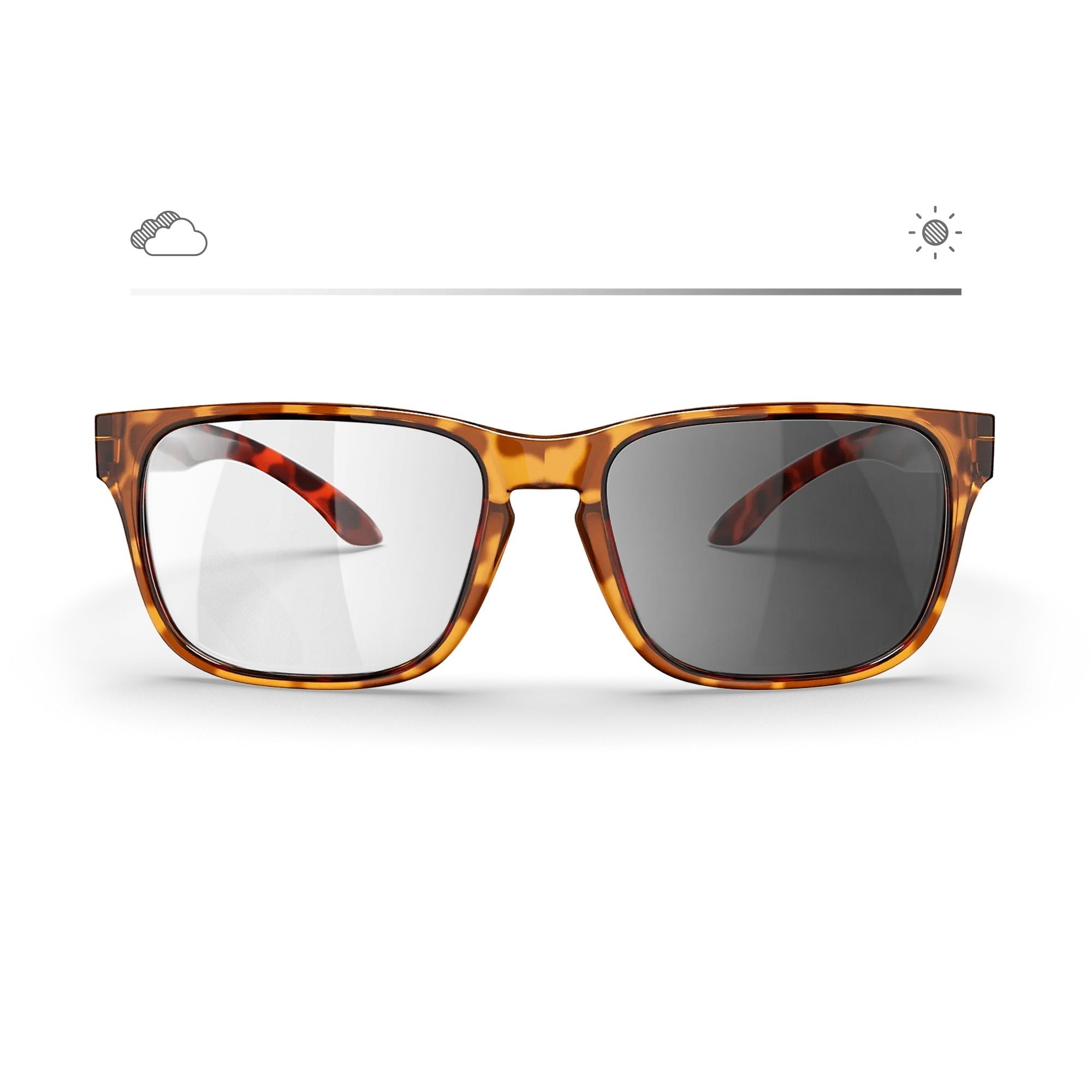 Tortoise Sport Prescription Transitions® XTRActive Polarized - Black Girl Golf