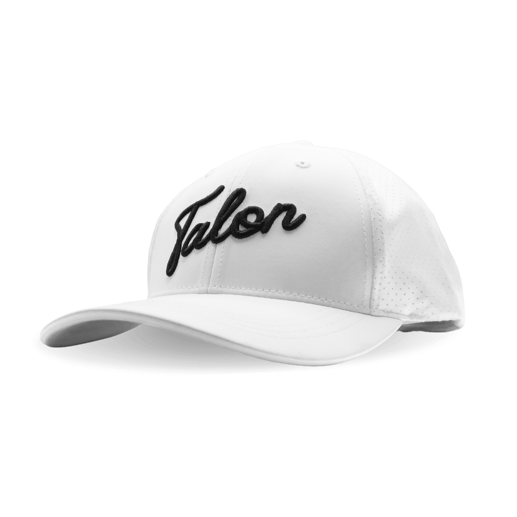 Tour Hat w/ Black Script - Black Girl Golf