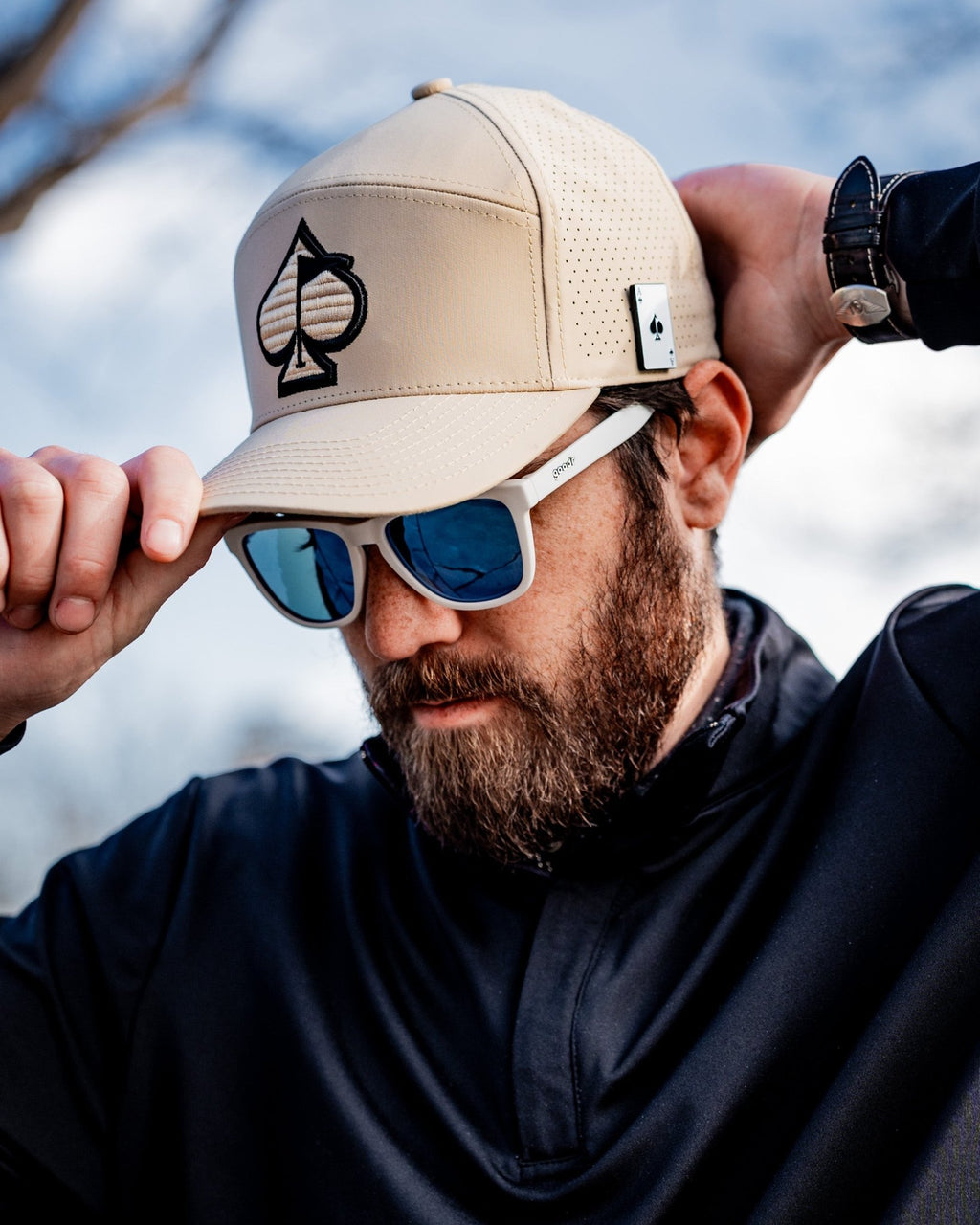 Tradesman Hat - Sand - Black Girl Golf