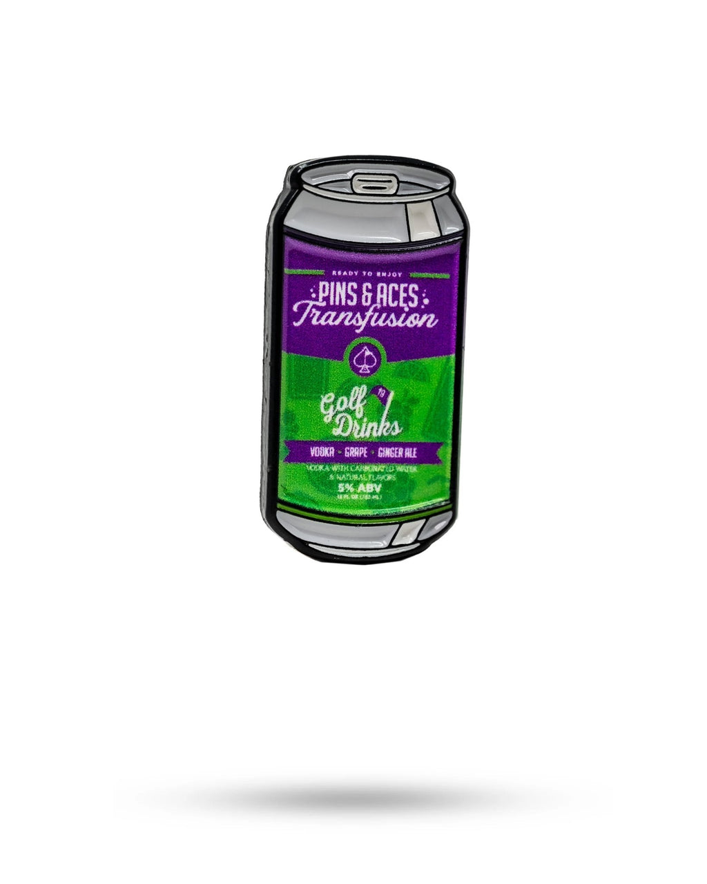 Transfusion Can Ball Marker - Black Girl Golf