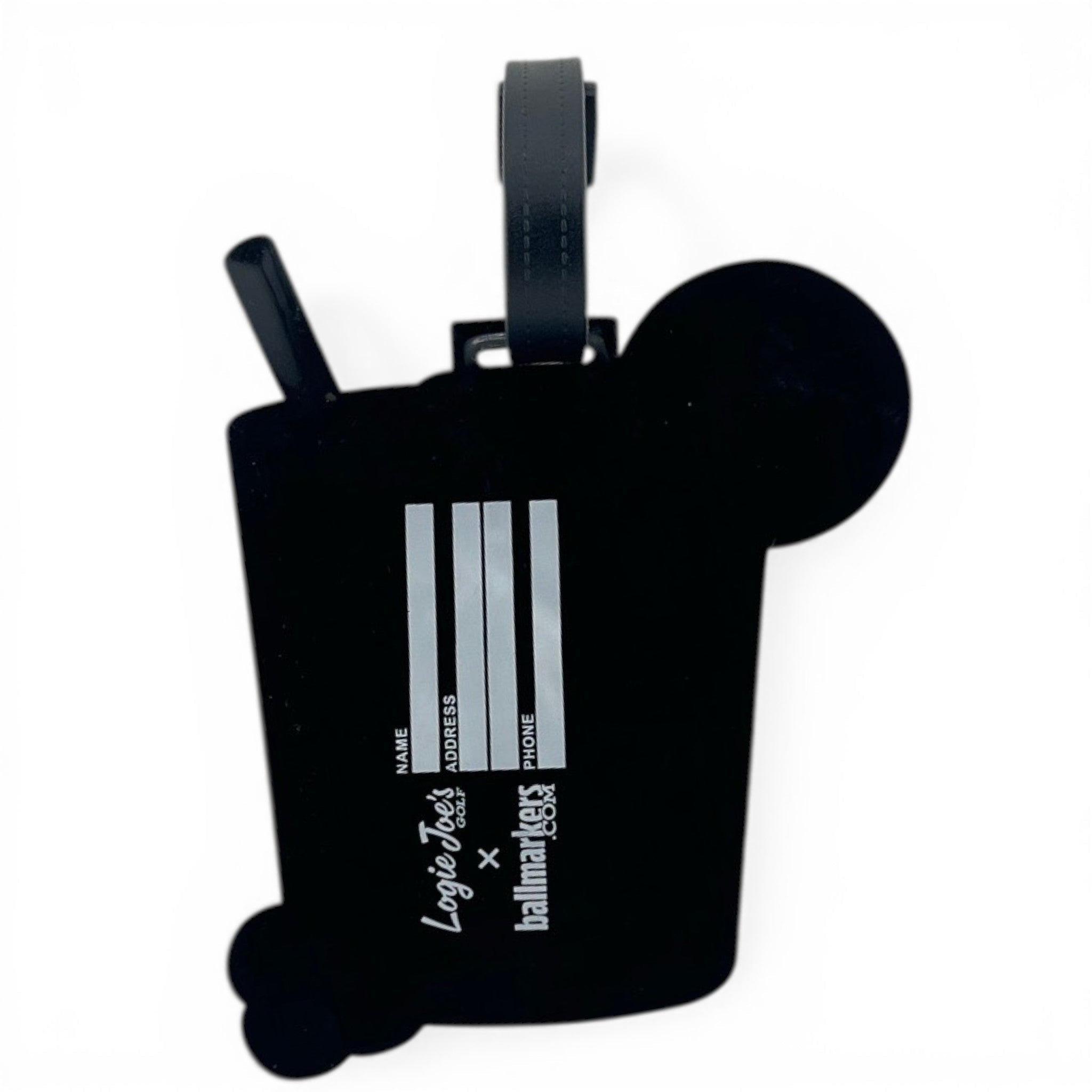 Transfusion Clip-On Tag | Multi-Use Bag Tag, Travel Tag, Golf Accessory - Black Girl Golf