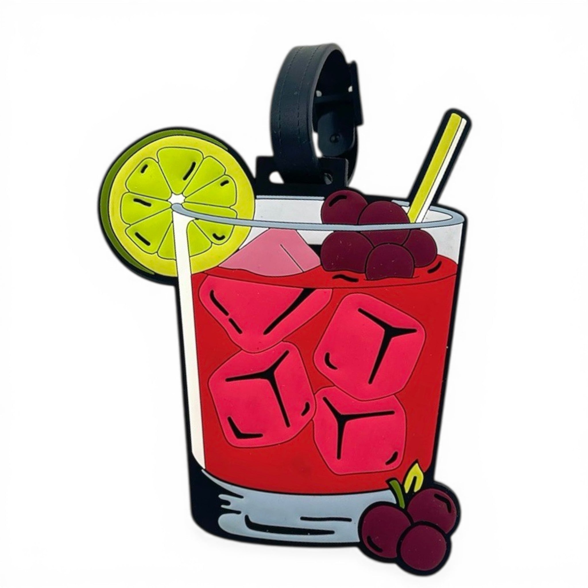 Transfusion Clip-On Tag | Multi-Use Bag Tag, Travel Tag, Golf Accessory - Black Girl Golf