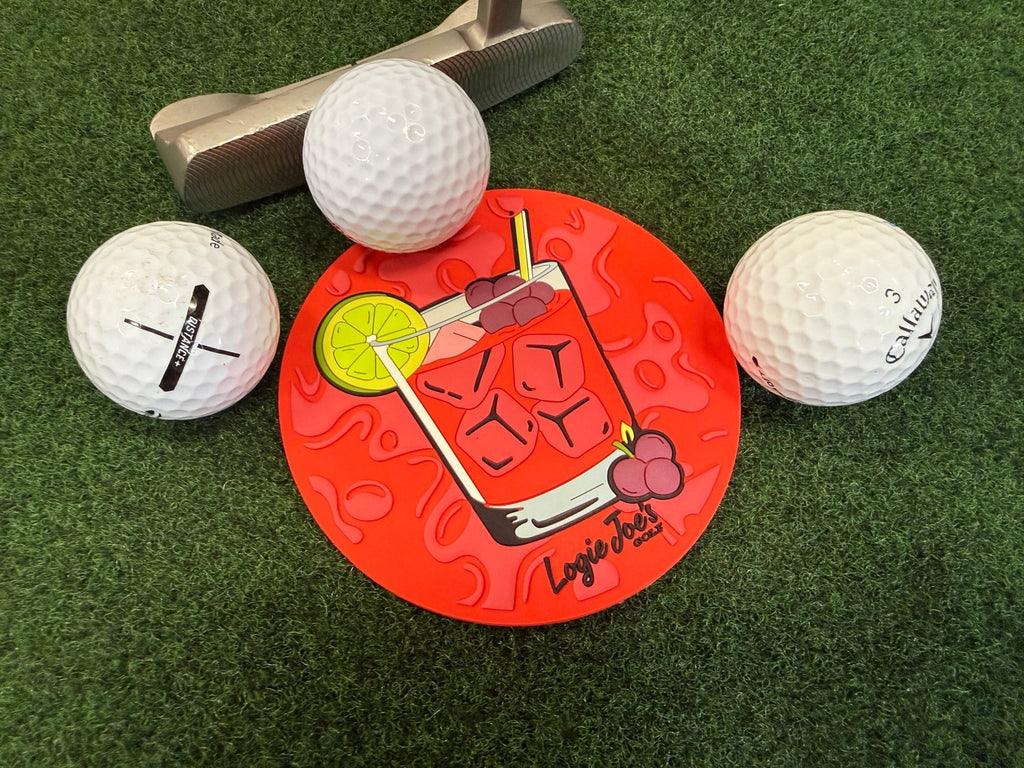 Transfusion Golf Putting Disc | Indoor Practice Marker | Portable Golf Training Aid - Black Girl Golf