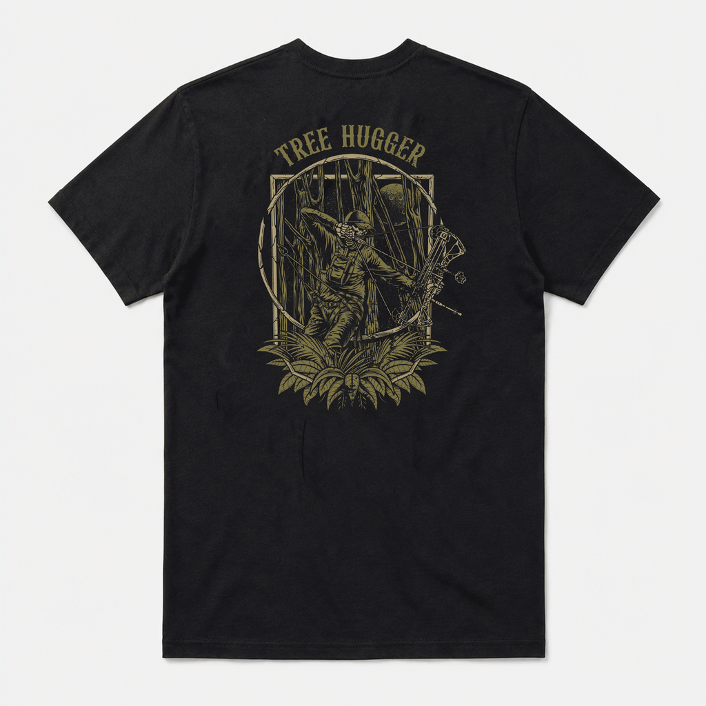"Tree Hugger" Tee - Black Girl Golf
