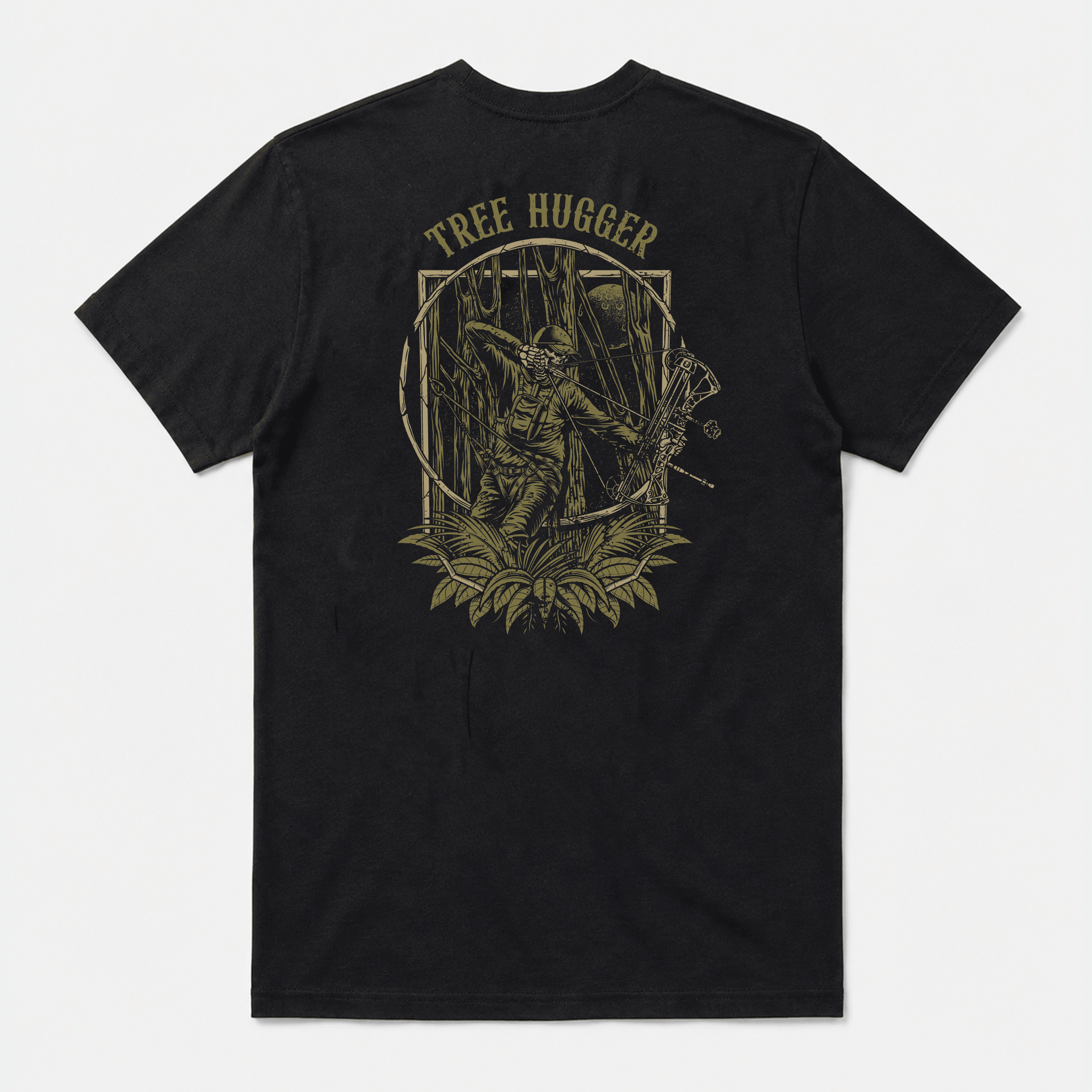 "Tree Hugger" Tee - Black Girl Golf