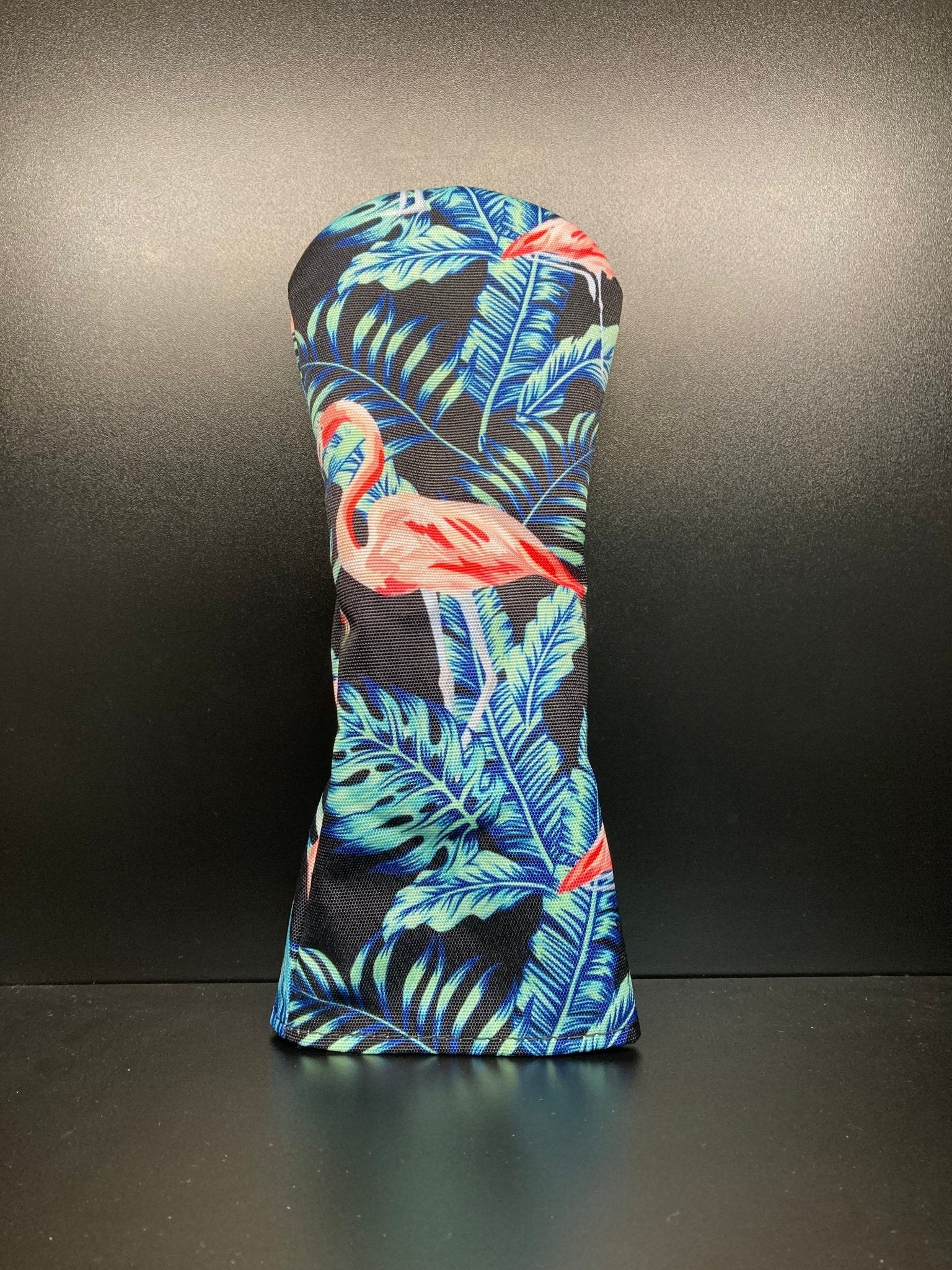 Tropical Flamingo Headcover - Black Girl Golf