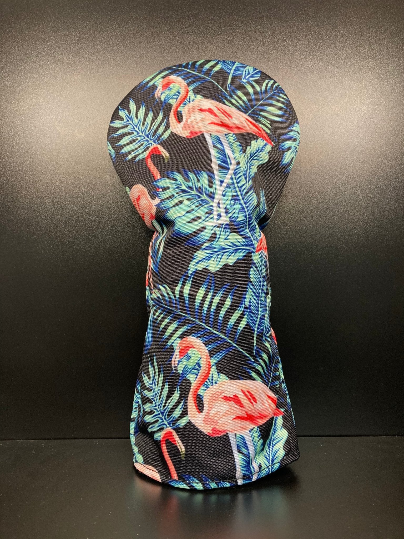 Tropical Flamingo Headcover - Black Girl Golf