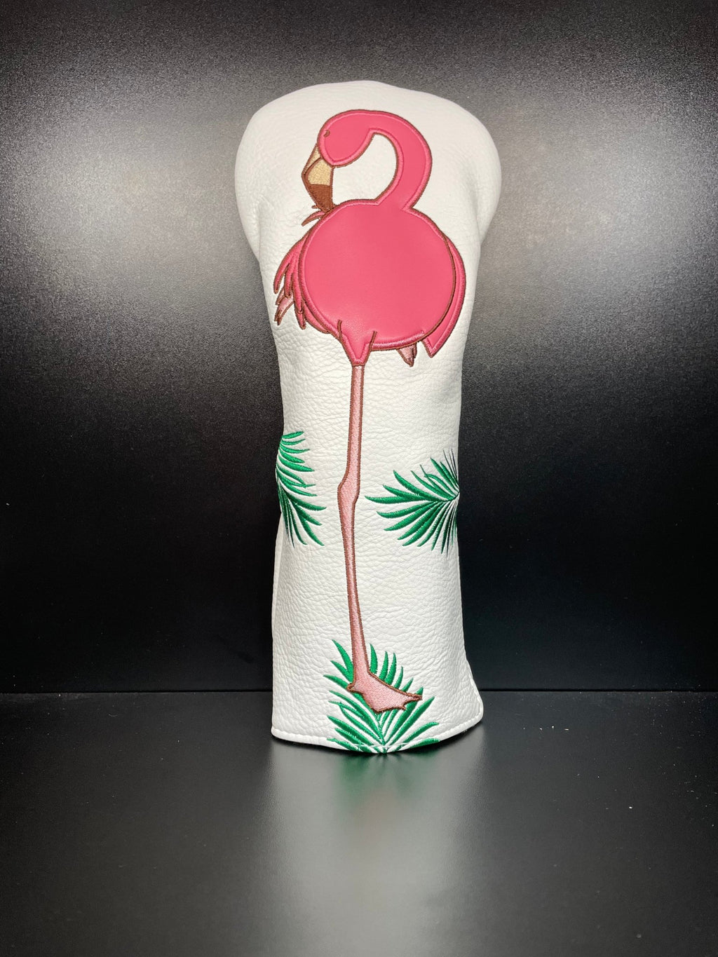 Tropical Flamingo Headcover - Black Girl Golf