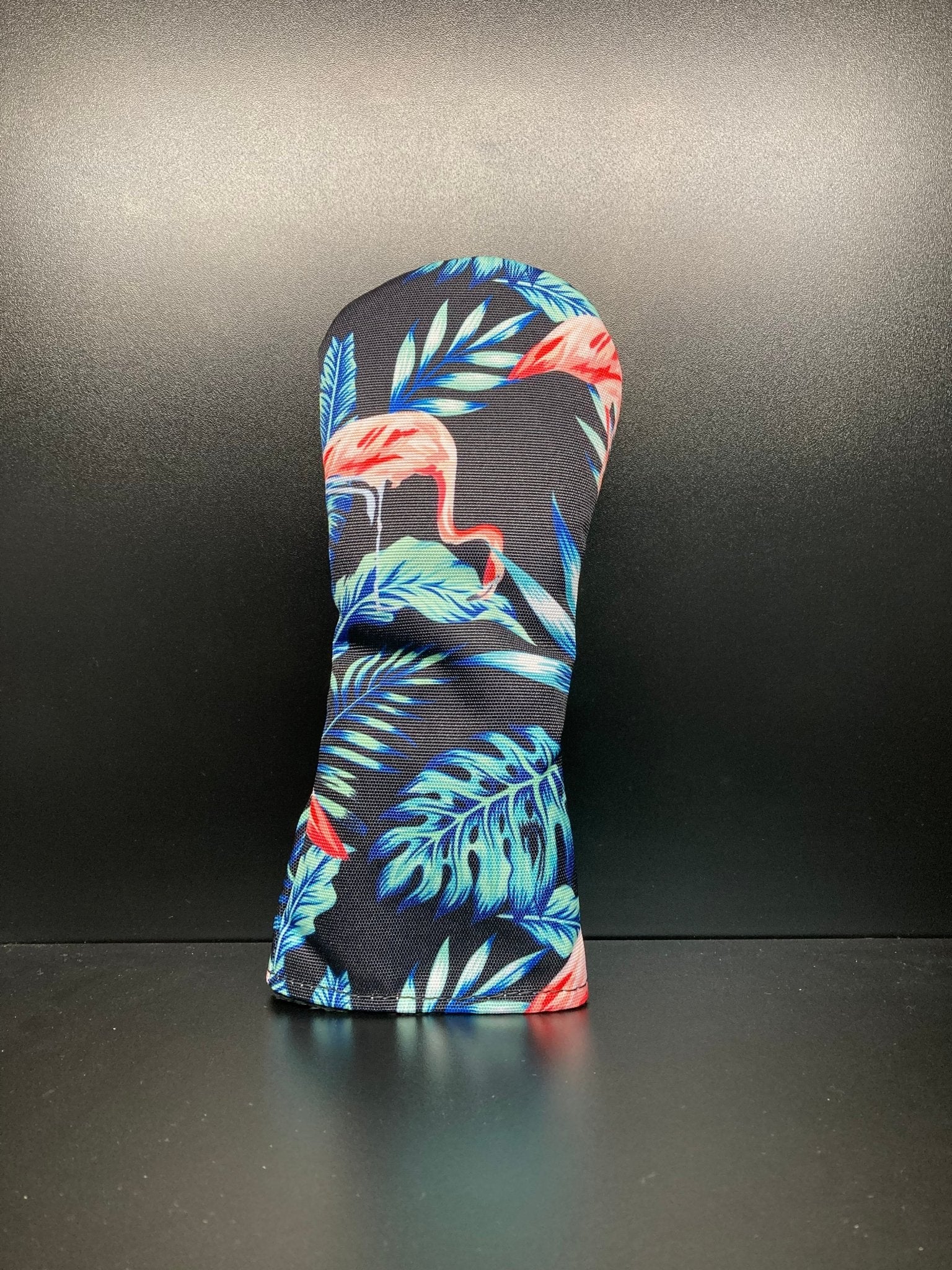 Tropical Flamingo Headcover - Black Girl Golf