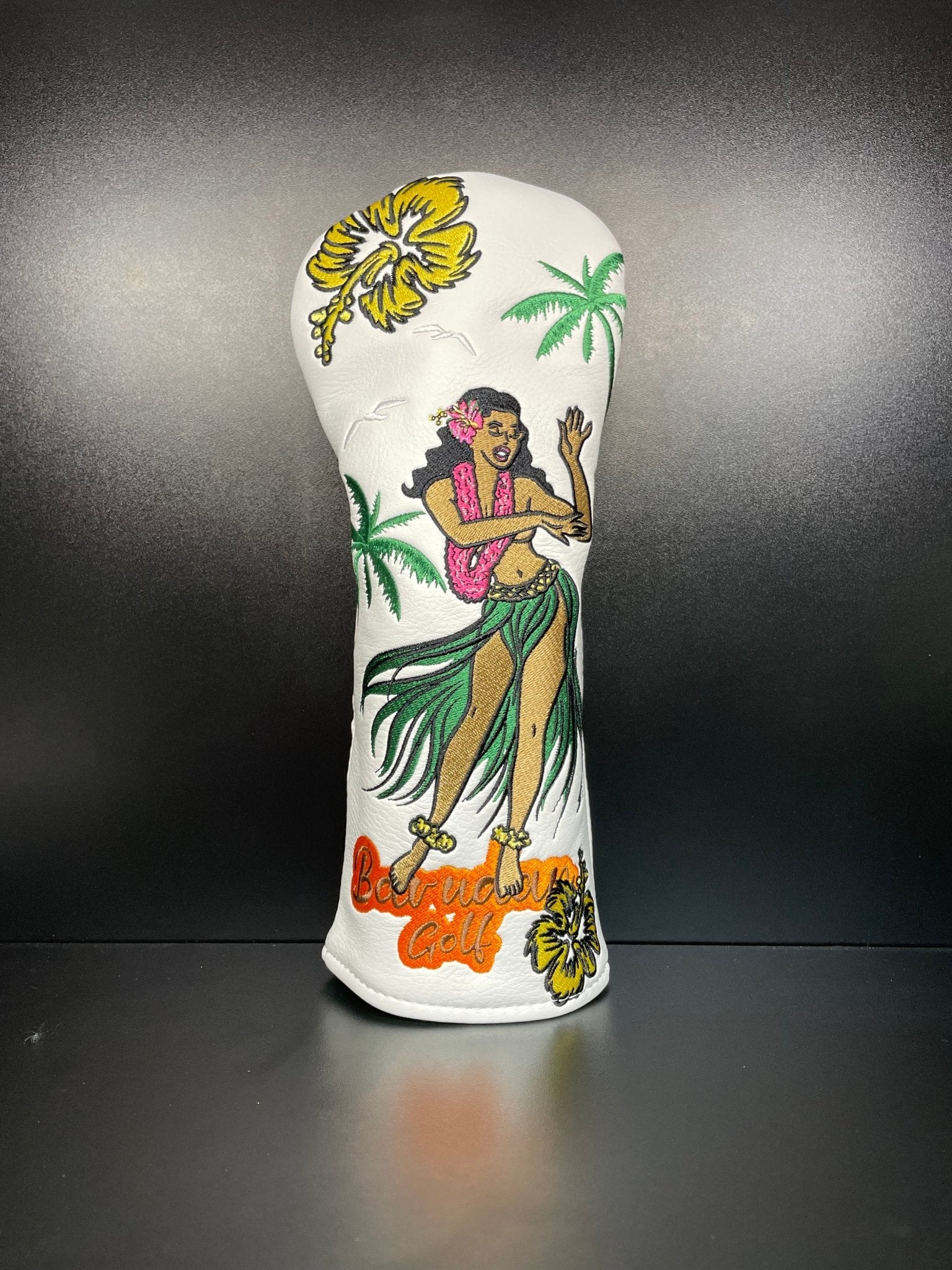 Tropical Hula Girl 2 Headcover - Black Girl Golf
